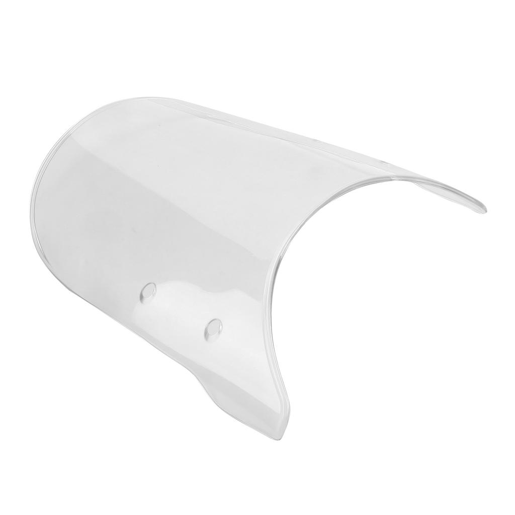Motorcycle Wind Deflector Universal AntiCrack Scratch Resistant Fit for 5 7in Round Headlights