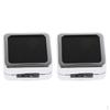 2 Jewelry Gift Box Loose Organizer Polish Silver