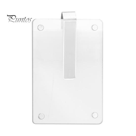 Car Visor Kids Photo Frame Clear Acrylic Holder Clip-on Interior Family HolderCar Accessory Picture Fits Most Visors for Photos Couple Keepsake