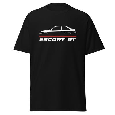Maglietta Premium Per Fan di Ford Escort GT 1993-1996 Regalo di Compleanno