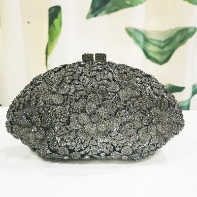 Strassblumen Abendtaschen Damen Kristall-Kupplungstasche Für Mädchen Luxus Damen Dinner-Kupplungstaschen Florale Diamant-Hochzeitstasche