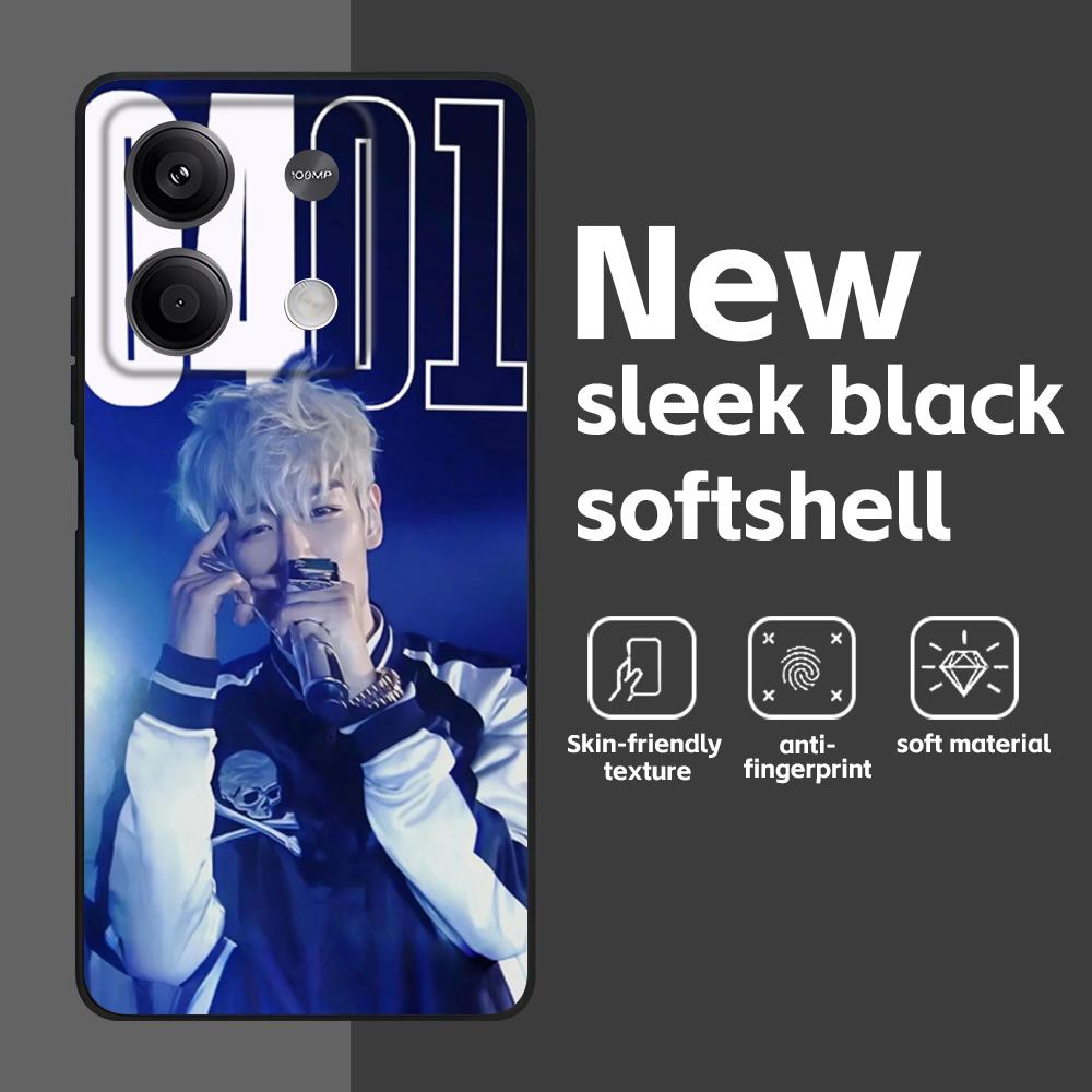 Famous singer B-BIGBANGES  Phone Case For Redmi Note 14 13 12 11 Pro Plus S 5G 14C A3 Soft Black Phone Cover Redmi Note 14 Pro 5G (Global)
