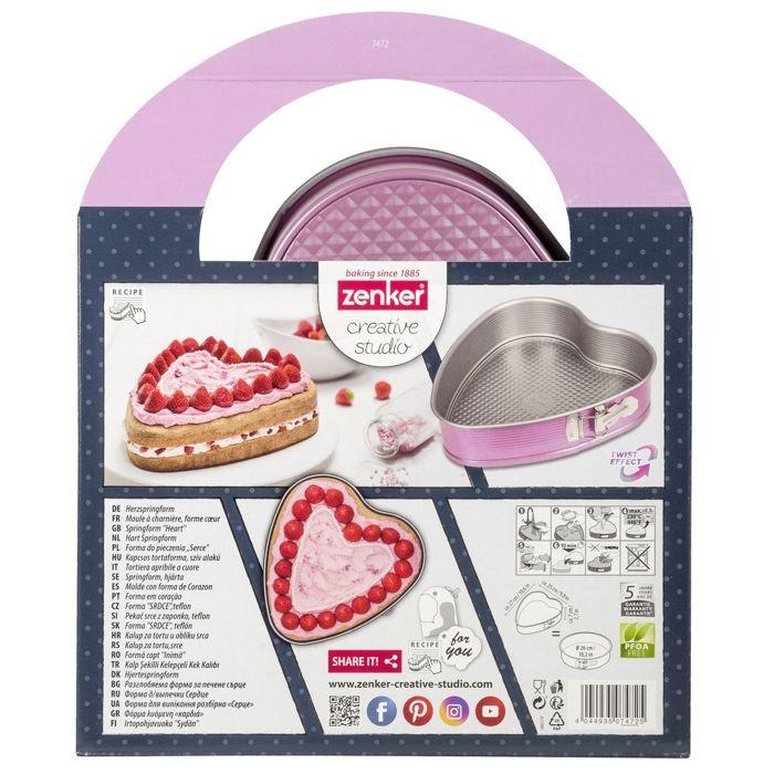 Moule à gâteau cœur Zenker Creative Studio ref. 7472