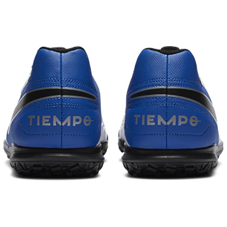 New Nike Legend 8 Club TF Turf 'White Black Blue' AT6109-104