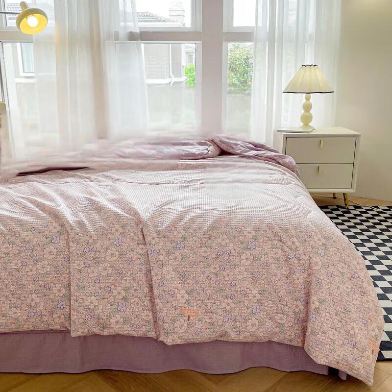

Lilang Summer Cotton Printed 4-Piece Bedding Set