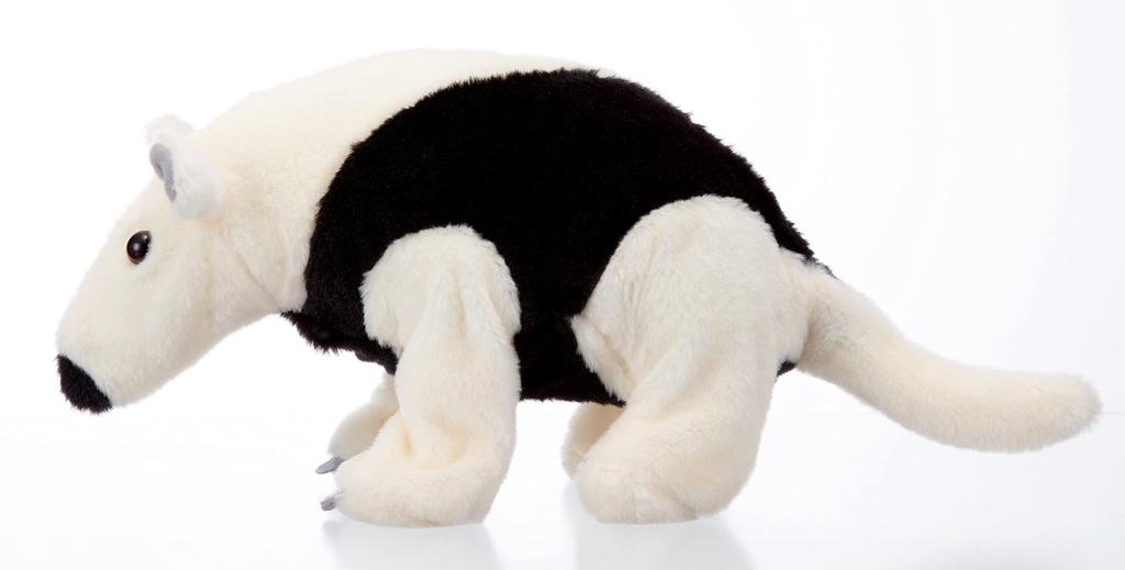 Iwaya Minami the ST Mark Plush Toy for Ages 3 and Up Tamandua, Certified, Battery-Operated