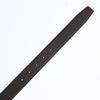 [Dunhill] Men's Belt, 3cm Wide, Reversible, Round Faceted Buckle, Chassis, Black x Brown, 24R4T21RR001 [Used]