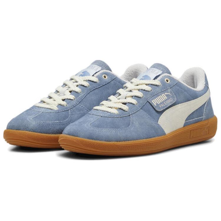 Puma Sneakers Unisex Palermo Nostalgia Pack Blu Goccia di Rugiada Mandorla Zuccherata 397252-01