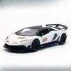 AAZM1 1/24 Simulation Sports Car Model Alloy Door Sound and Light Sound Effects Pull Back Children's Toy Model Boxed Wholesale
