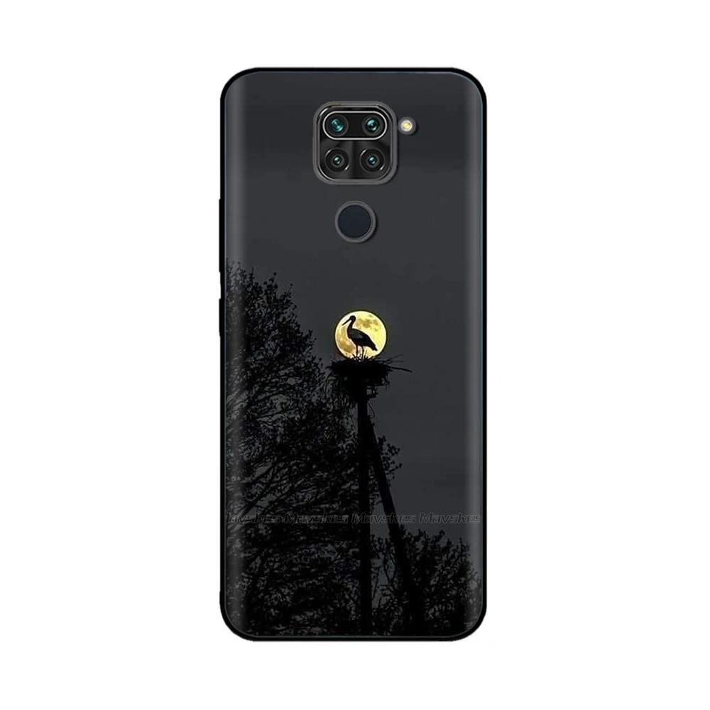 Cute Panda Back Cover For Redmi Note 9 Case For Xiaomi Redmi Note 9 Cases Note9 Soft Liquid Silicone Full Coverage Phone Case