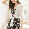 Women's Summer Chiffon Shrug: Lightweight, Versatile Cardigan for Sun Protection Over Sleeveless Dresses