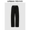 UR2025 Women's High-Waist Drawstring Curved Pants
