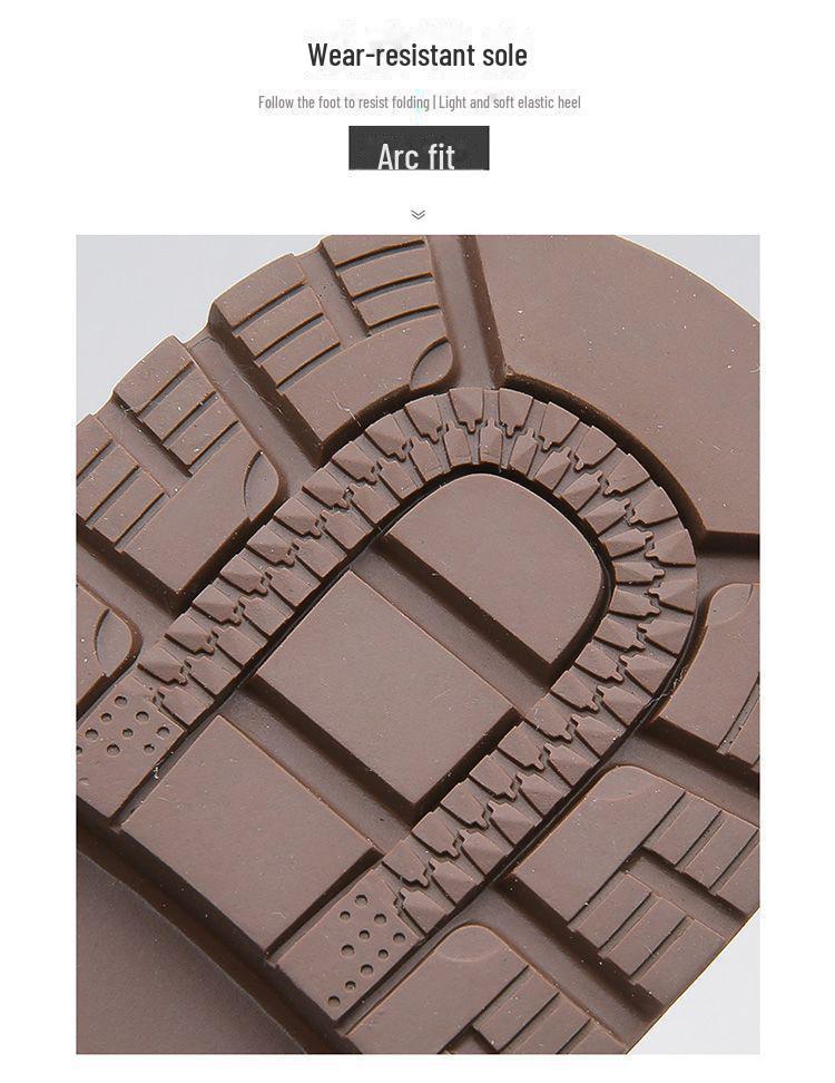 2024 Heren Retro Handgemaakte Leren Schoenen - Lente & Herfst, Slijtvast, Vetersluiting, Casual Werkkleding