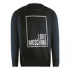 Love Moschino Mens Box Logo Sweatshirt