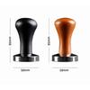 51/58MM Espresso Coffee Tamper Stainless Steel Base Ergonomic Handle DIY Coffee Tool Durable Wooden Handle Barista Tool