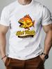 Unisex Hot Tuna Surf Fish Graphic Cotton T Shirt Crew Neck Ocean Surf Print Male Summer Short Sleeve Beach Casual Streetwear Tops