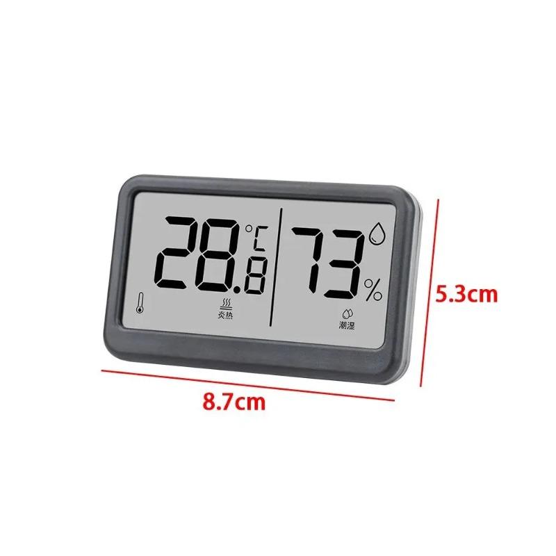 Durable Portable Temperature Humidity Meter Mini Convenient Temperature Detection Sensor LCD Digital Hygrometer Household