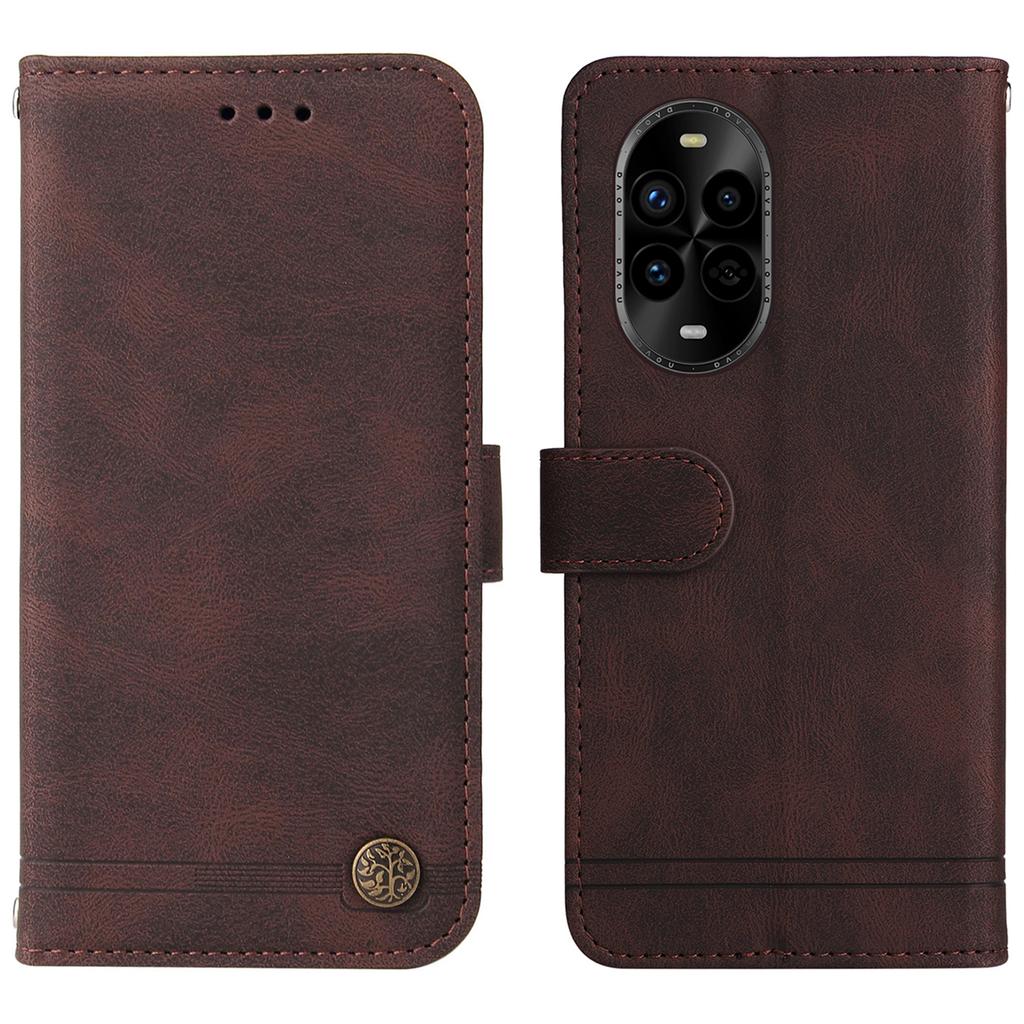 For Huawei Nova 14 Pro 5G/nova 13 Pro 5G Leather Wallet Cases Skin Touch Phone Cover Stand with Strap