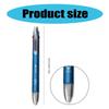 Multifunction Multicolored Ballpoint Pen Mechanical Pencil, 5-Color-in-1 Retractable Ballpoint Pen for School Office