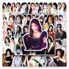 Ju Jingyi Graffiti Star Stickers: 50-Piece Set for Phone Cases and Suitcases