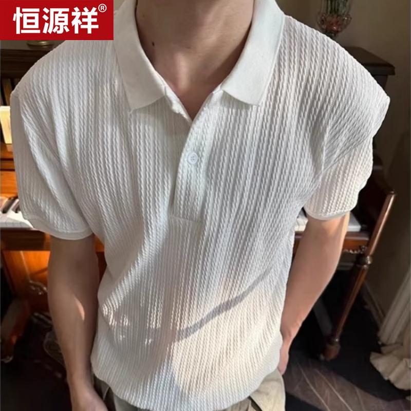 Hengyuanxiang Women s Vintage Embossed Summer Top L