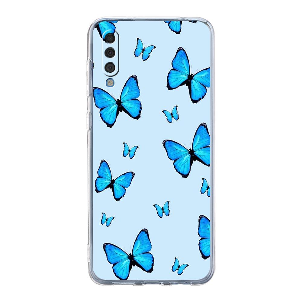 

Мягкий чехол-бабочка для телефона Samsung Galaxy A52 A50 A70 A30 A40 A20E A10 A10S A20S A02S A04s A12 A22 A32 A72 5G Прозрачный чехол Samsung A20E