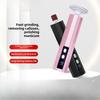 Electric Foot Grinder 2-in-1 Aluminum Alloy Rechargeable Foot Grinder Dead Skin Grinding Callus Pedicure Household