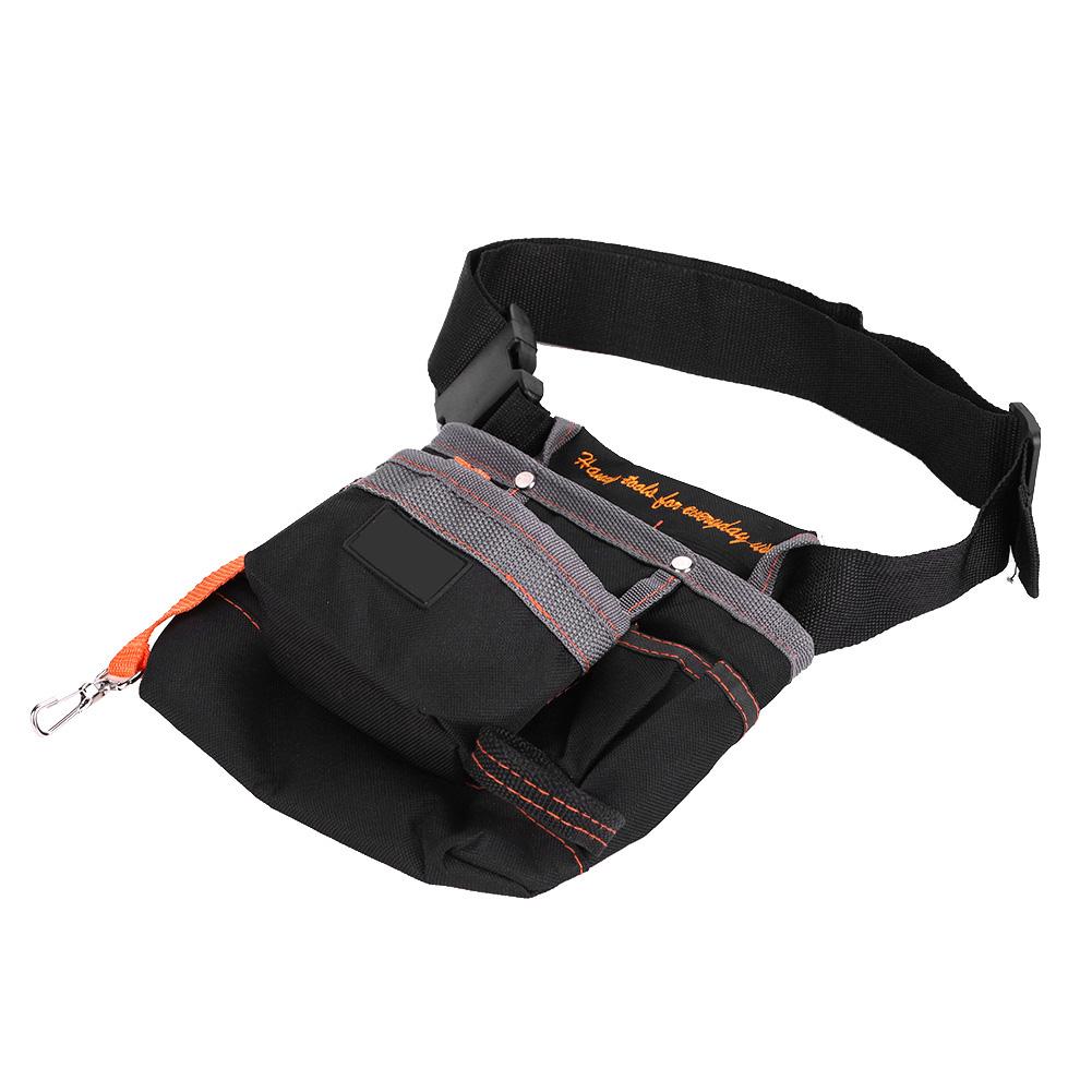 8 Pockets Belt Tool Bags Adjustable Portable Pouch Electrician Bag