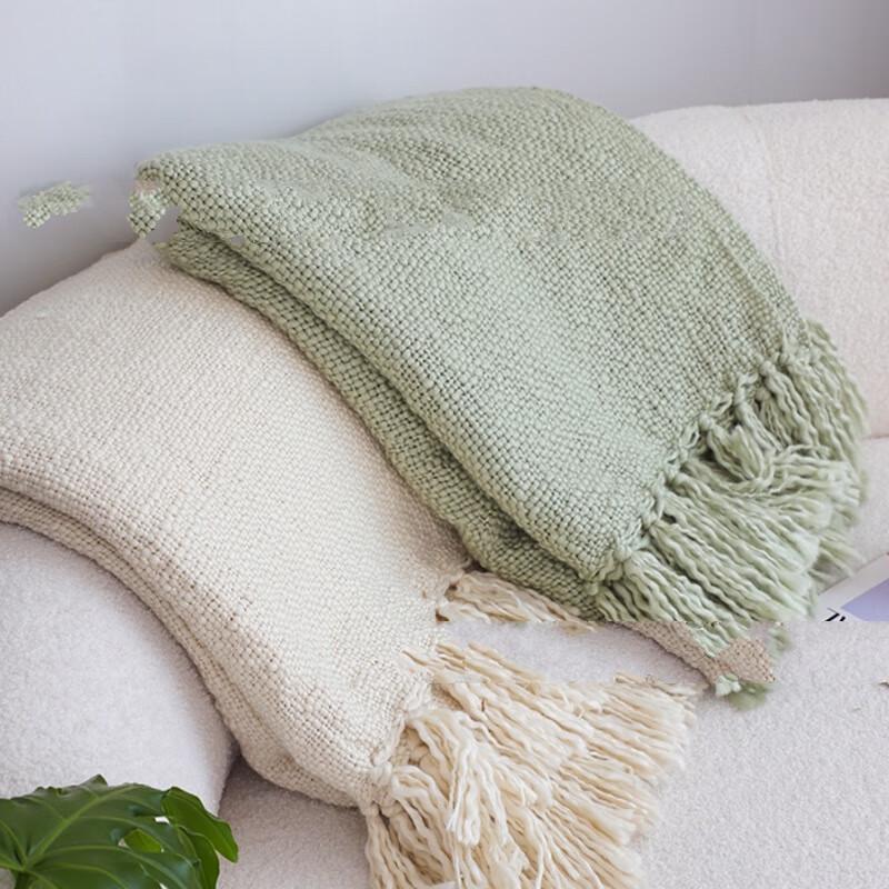 LISM Simple Acrylic Throw Blanket