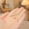 Sheep Cardigan Pin Hollow Brooch Lapel Pin, Golden Plated Alloy Animal Badge Decorative Clothing Accessory for Daily Wear Party Vintage Style