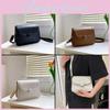 Stylish Pu Leather Crossbody Bag With Sewn Stitch Elements For Women