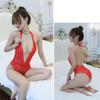 Women's Sexy Lingerie Sexy One-piece Pajamas Lace Deep V Temptation One-piece