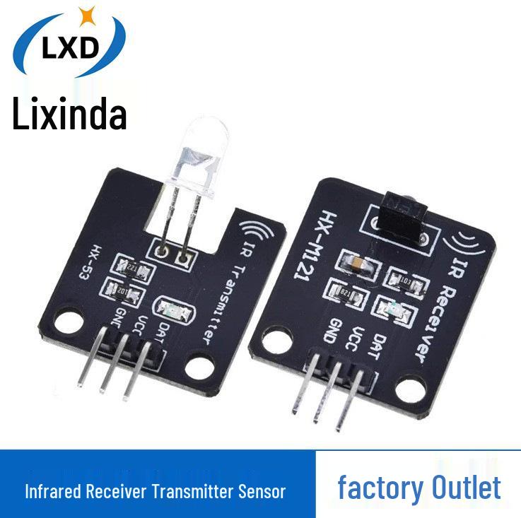 Wireless 38KHz Infrared Sensor Module for Robotic Applications