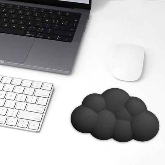 Wolken-Handgelenkauflage Ergonomischer Maushalter mit Handgelenkstütze zur Schmerzlinderung Rutschfestes Superweiches Silikon-Handauflagekissen für Büroarbeit am Computer