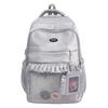 Girls Plaid Backpack Junior High School Student Schoolbag Children Large Capacity Backpack