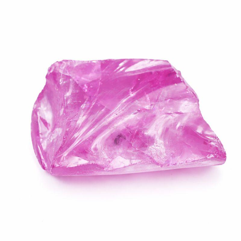 Natural Pink Zircon Loose Gemstone 100 ct Uncut Raw Rough for Lapidary and Gem Collections