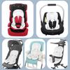 Baby Stroller Cushion Car  Insert Baby  Neck Support Pillow Mattress Breathable Mesh Liner Mat Pram Thermal