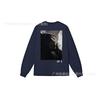 3. Cross-border Stuart long-sleeved printed t-shirt American trendy cylindrical cloth casual loose men and women the same style
