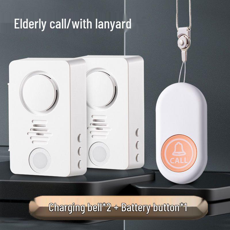 Wireless Waterproof Doorbell for Elderly - Outdoor Emergency Call Device