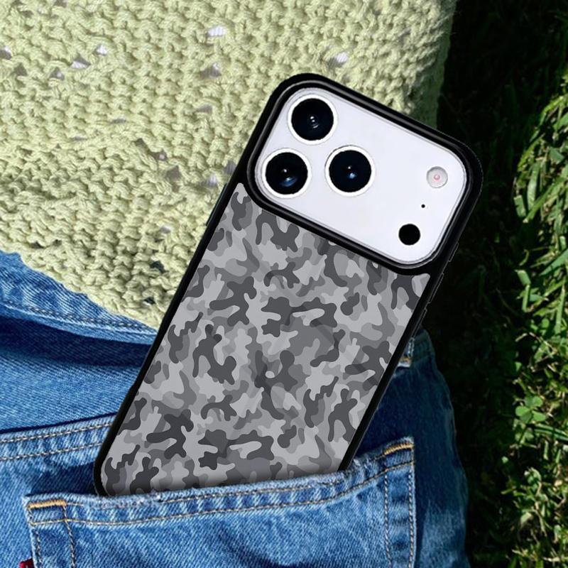 Night Dark Camo Military Camouflage mobile phone case Compatible with IPhone 17 16 15 14 13 12 11Pro Max 17 Air cover