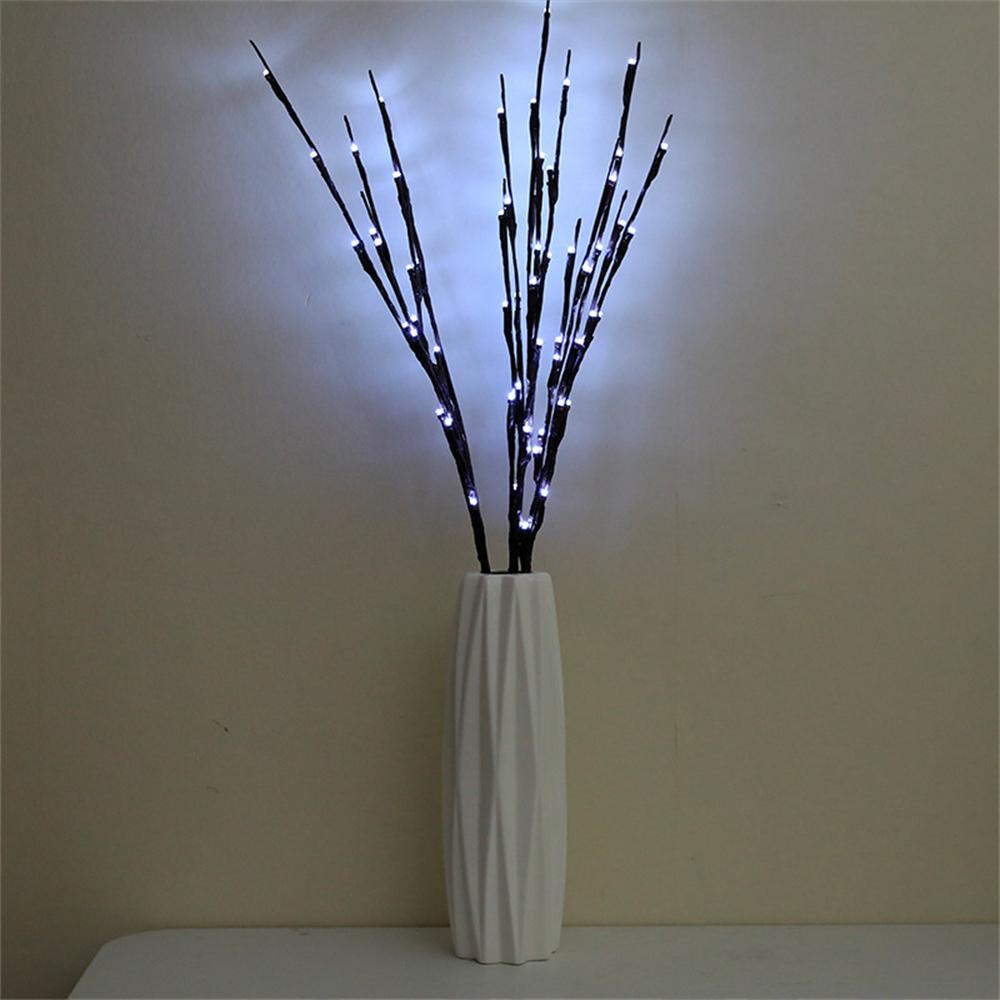 73cm 20 Bulbs LED Willow Branch Lamp Artificial Branch Willow Twig Vase Lights Battery Powered for Wedding Party Fairy DIY Decor