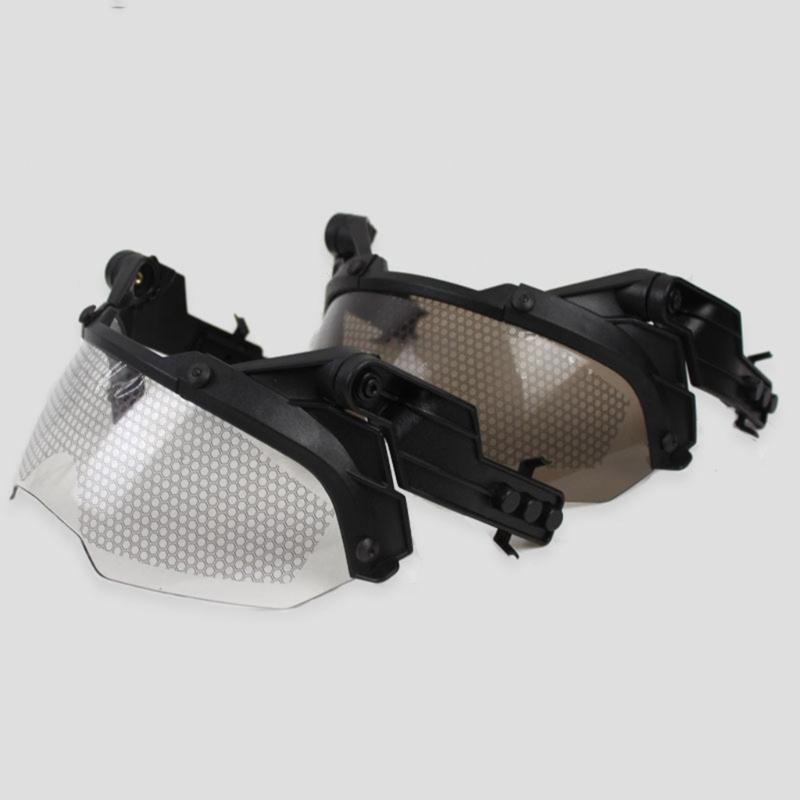 Taktische Helme Brillen Abnehmbar Langlebigkeit Brillen Airsofts Paintball Brillen für Outdoor-Sportarten und Training