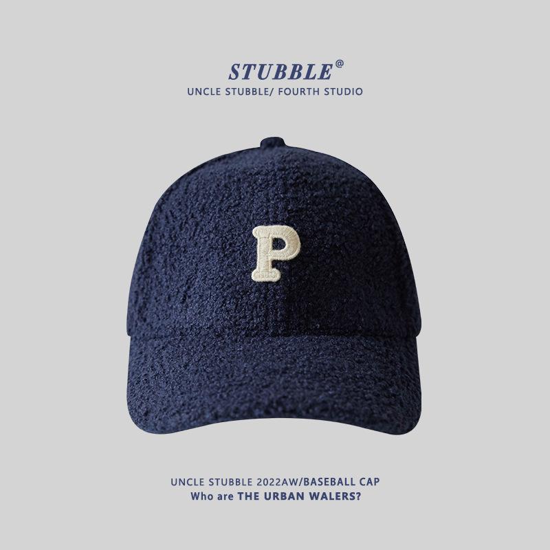 

Зимняя теплая бейсболка из овечьей шерсти для мужчин и женщин P Стандартное высокое качество Жесткий верх Кепка с козырьком (55-61cm) Adjustable