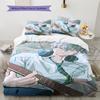 Alien Stage Pattern Bedding,Quilt Set Quilt Cover Pillowcase Home Decoration Birthday Gift (1 * Duvet Cover + 2 * Pillowcase, Without Core)