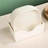 10Pcs Multi-function Spit Bone Dish Household Food Grade Plastic Spit Bone Dish Round Square Set Dining Table Garbage Plate
