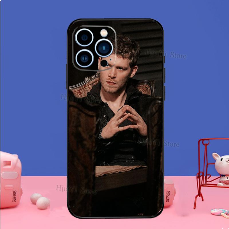 Klaus Mikaelson The Vampire Diaries Phone Case For iPhone 16 15 11 12 13 14 Pro Max Mini X XS XR Plus SE2 Funda Coque Cover