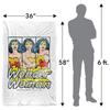 Wonder Woman Panels Soft Touch Blanket