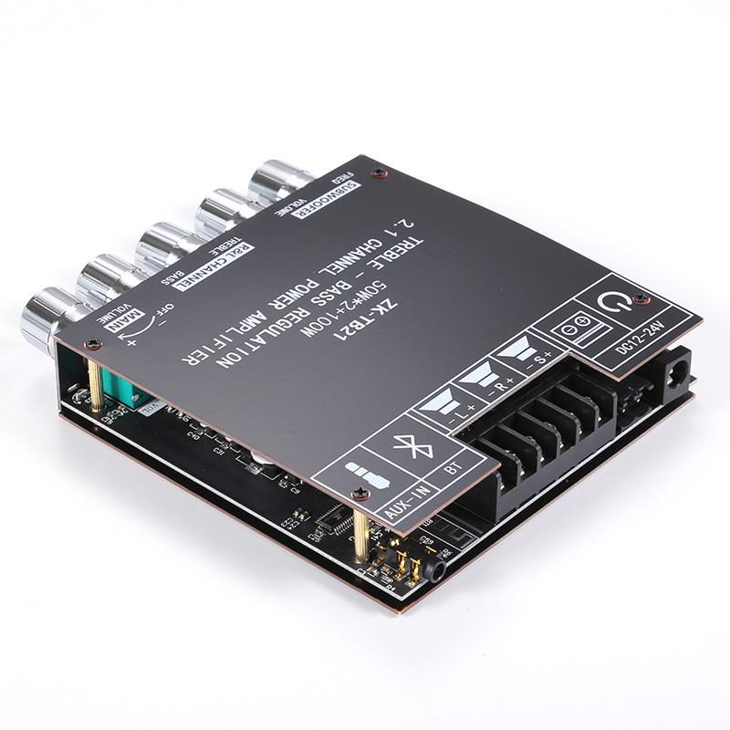 Bluetooth Digital Amplifier Module With Bass Control For Home Audio Enthusiasts