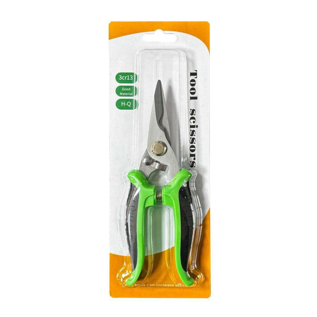 Industrial Grade Stainless Steel Electrician Scissors - 7/8 Inch Tin Snips for Aluminum & Composite Panels