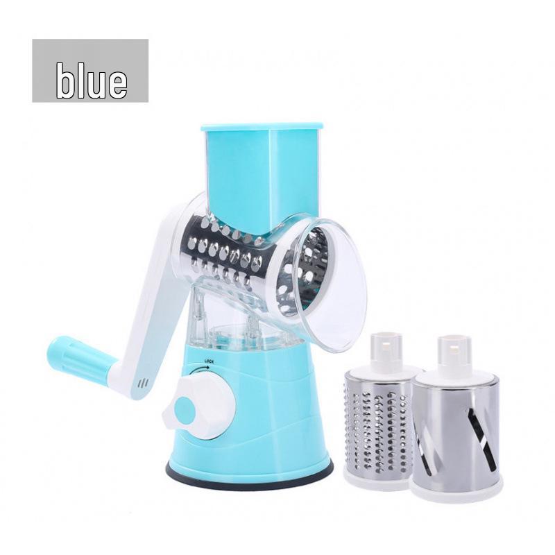 Manual Hand-Cranked Multifunctional Vegetable Cutter & Shredder